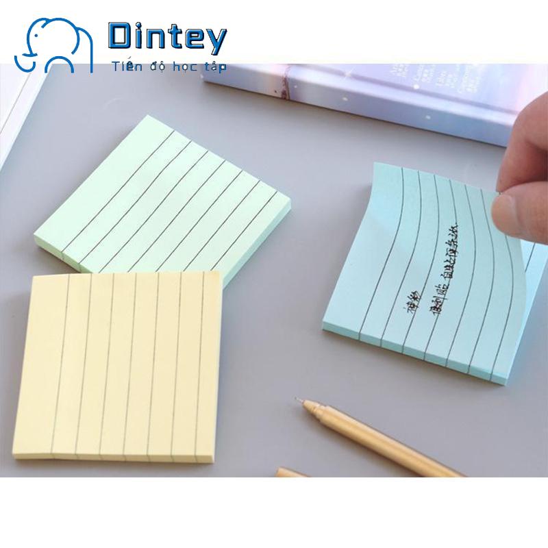 ✍mujicici✍Giấy note có dòng kẻ sắc màu, giấy nhớ có dòng kẻ