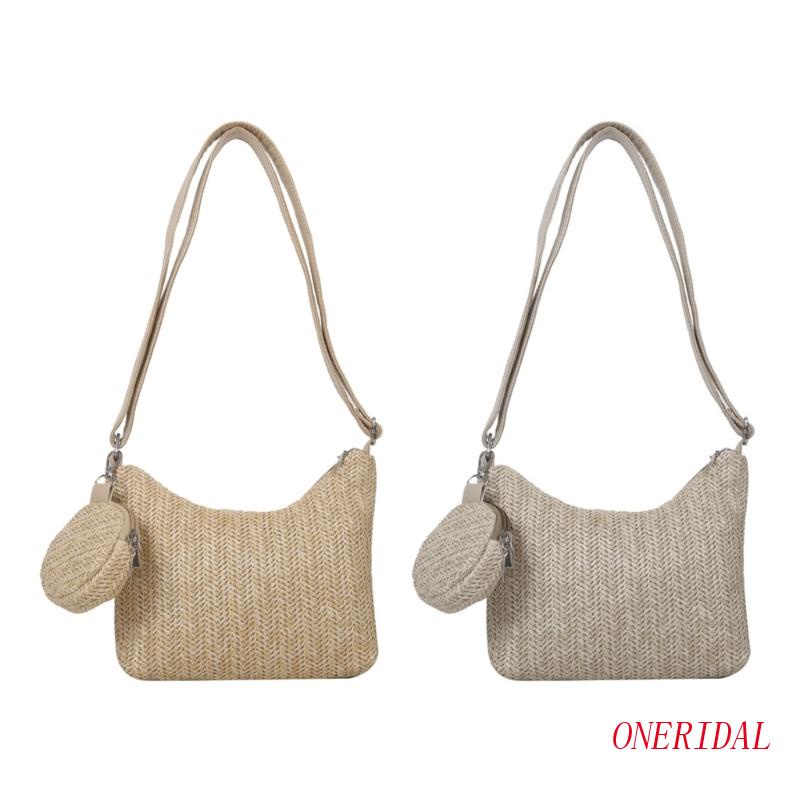 Túi Đeo Chéo Dệt Kim Đơn Giản Thời Trang Dành Cho Nữ