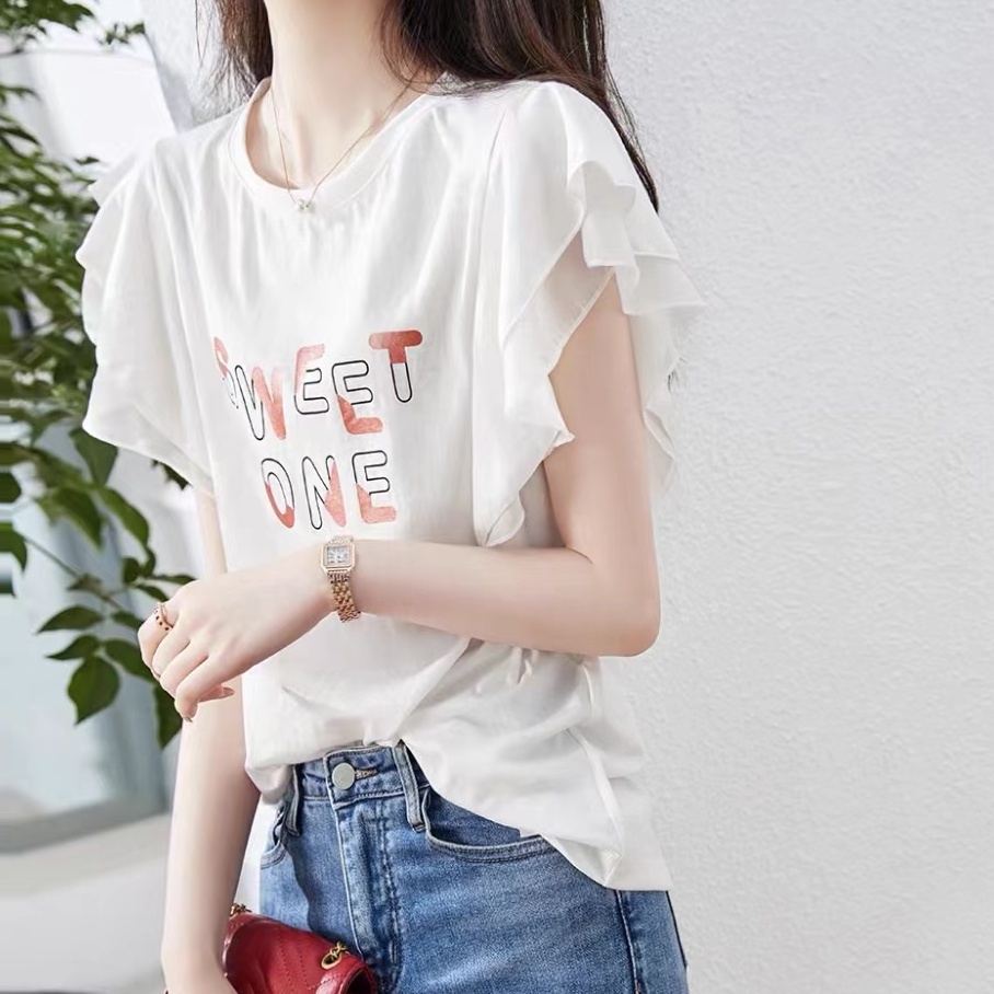 Áo Sơ Mi Cao Cấp Phối Bèo Thời Trang Mùa Hè 2023 Cho Nữ