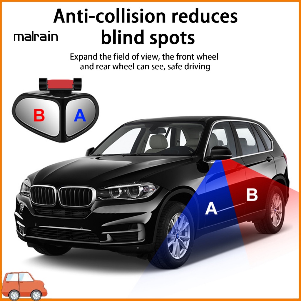 Gương Chiếu Hậu Góc Rộng Hỗ Trợ Đỗ Xe Hơi