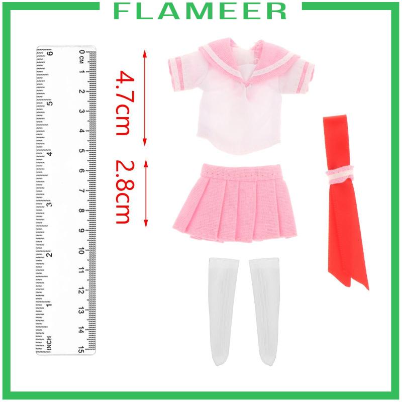 Trang Phục Thời Trang Cho Búp Bê Nữ 6 "Tỷ Lệ 1 / 12