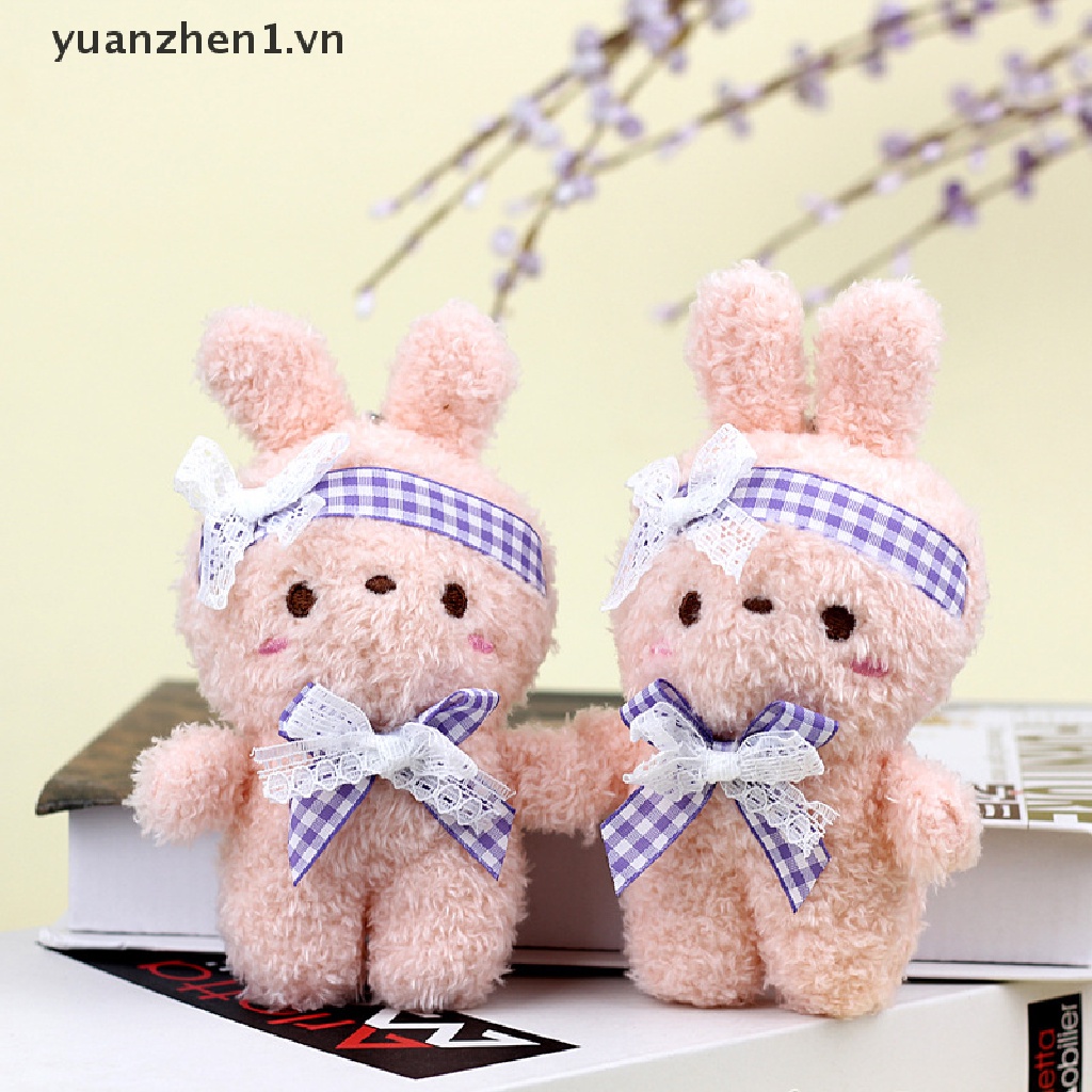 Móc Khóa Thỏ Bông Ngắn Dễ Thương Cho Bé