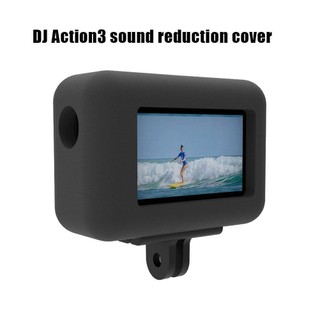 Khung xốp chắn gió cách âm mềm mại cho máy ảnh dji osmo action 3 2023 mới