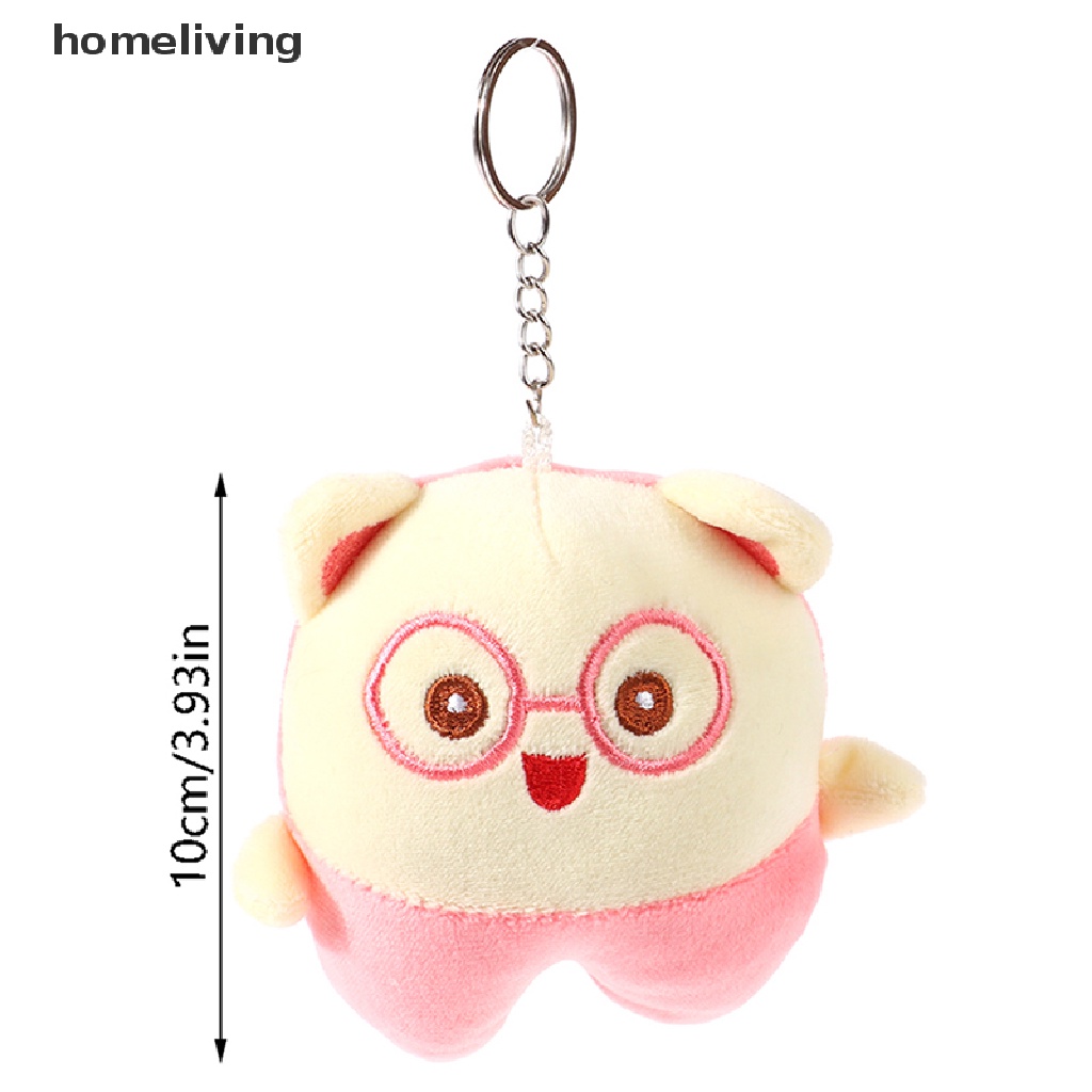 Móc Khóa Hình Gấu Nhồi Bông 10CM Mềm Mại Đáng Yêu