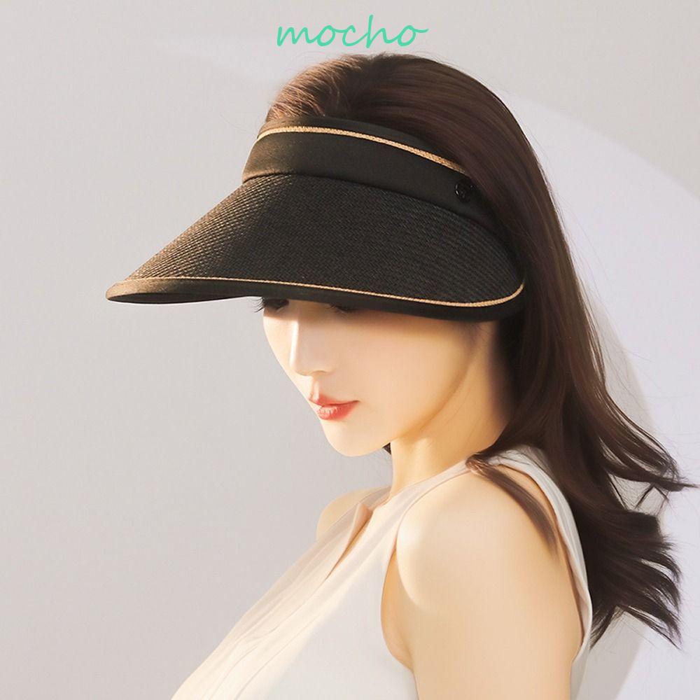 Nón Lưỡi Trai Nửa Đầu Chống Nắng Tia UV In Chữ Phong Cách Thể Thao Đường Phố Hàn Quốc Cho Nữ