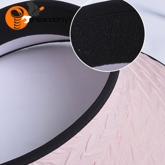 Mũ Chống Nắng Vành Rộng Hở Chóp Thời Trang Đi Biển Mùa Hè Cho Nữ