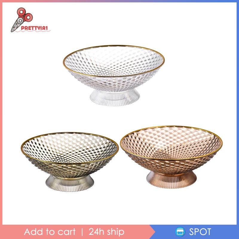 [Prettyia1] Chén Pedestal Trang Trí Phòng Ăn / Nông Trại Để Bàn Trang Trí