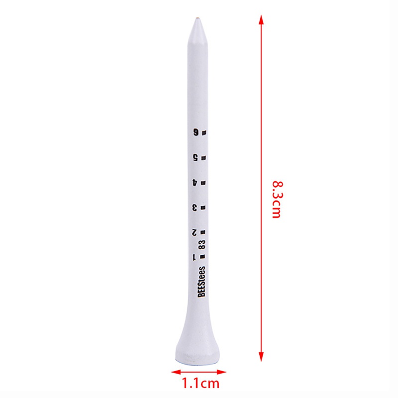 Set 100 Phụ Kiện Chơi Golf Bằng Gỗ 83mm