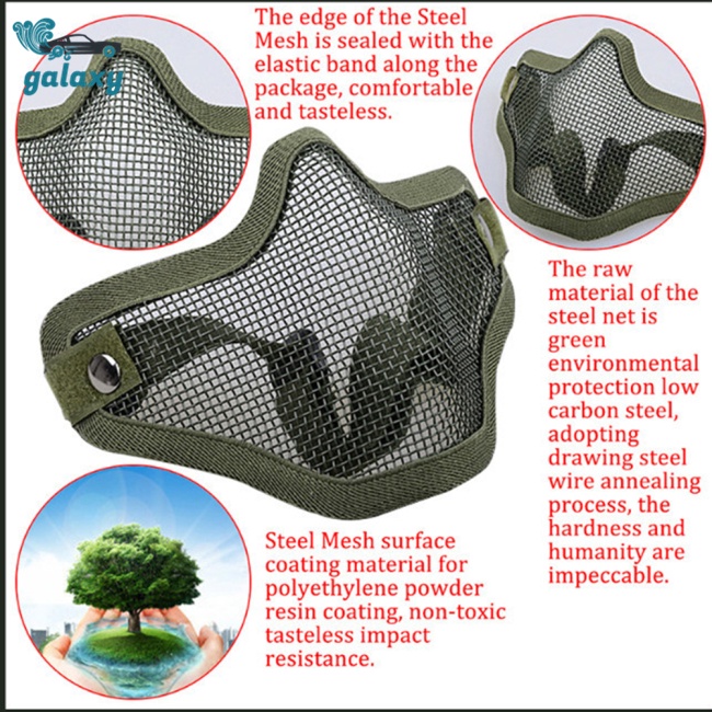 Mặt Nạ Bảo Vệ Màu Trơn Thoáng Khí Trọng Lượng Nhẹ Cho galaxy V1