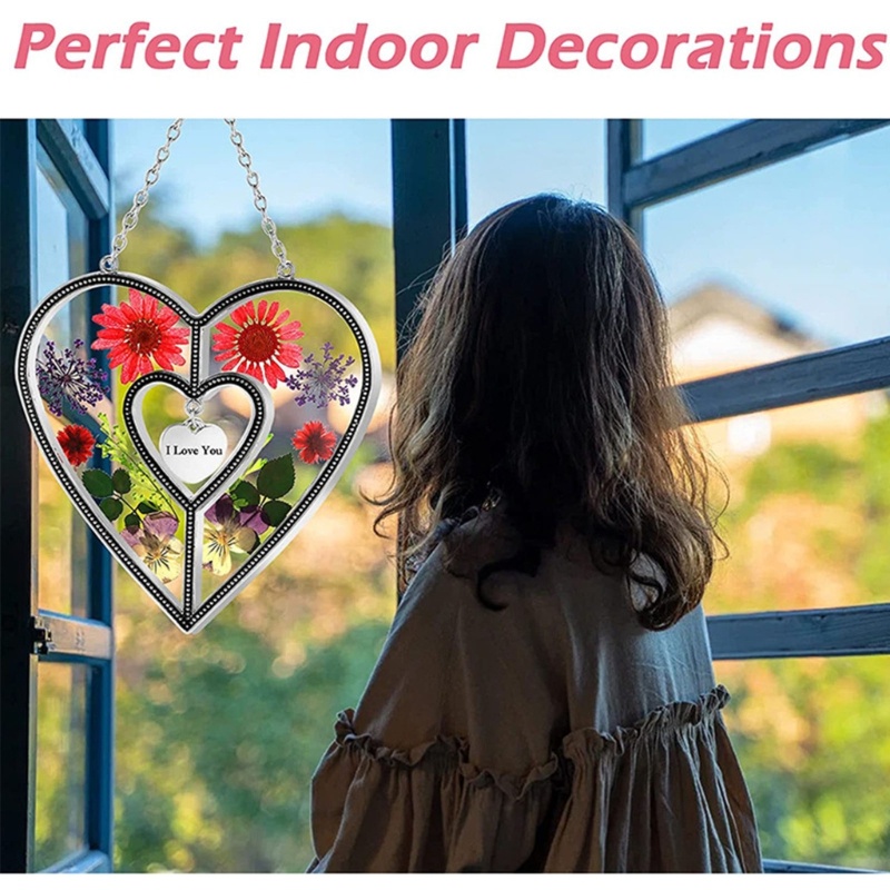 Chuông Gió Hình Trái Tim Treo Trang Trí Nhà Cửa / Văn Phòng / Phòng Ngủ