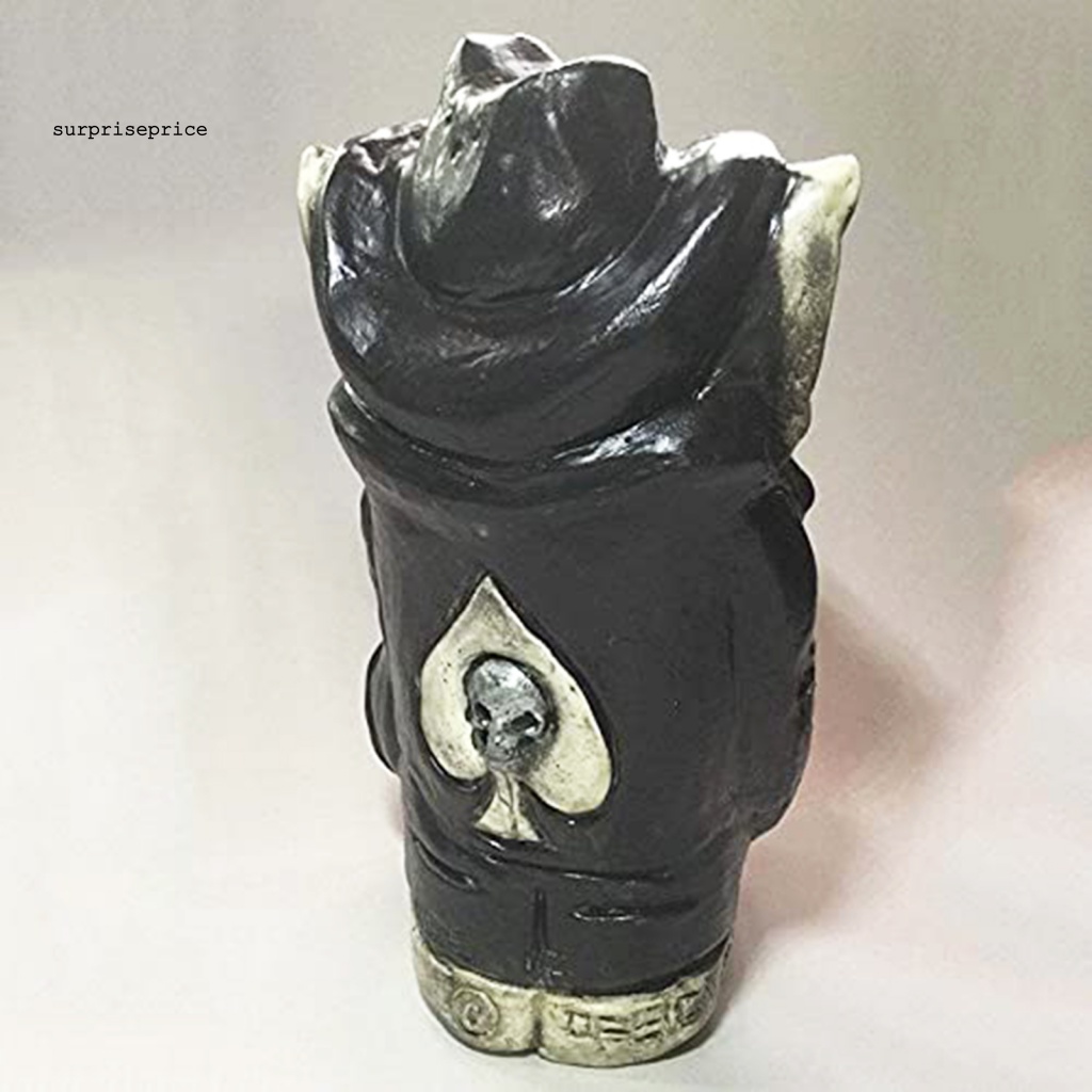 Mô Hình Đầu Lâu Cao Bồi Di Động Trang Trí Sân Vườn