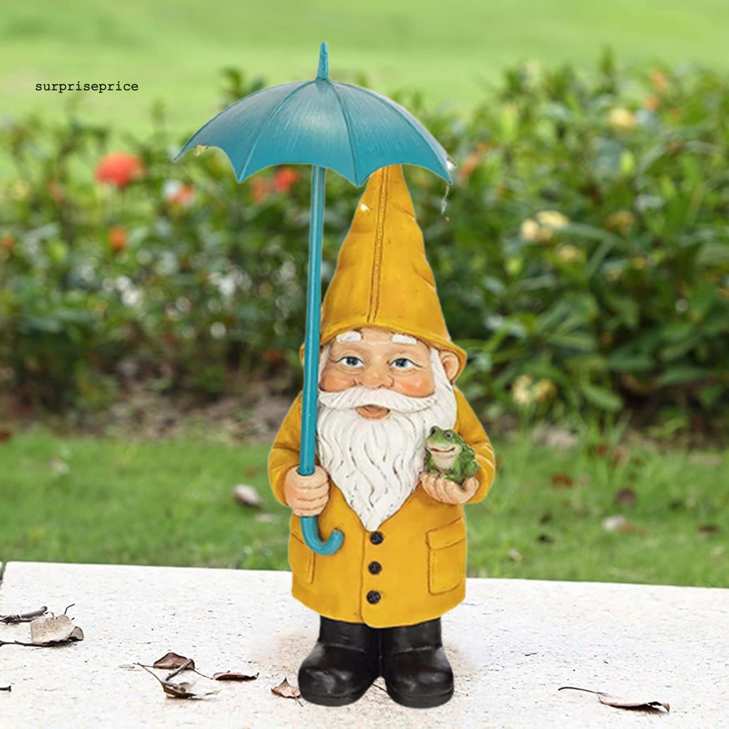 Spa Bức Tượng Dwarf Sử Dụng Năng Lượng Mặt Trời Phát Sáng Trong Bóng Tối