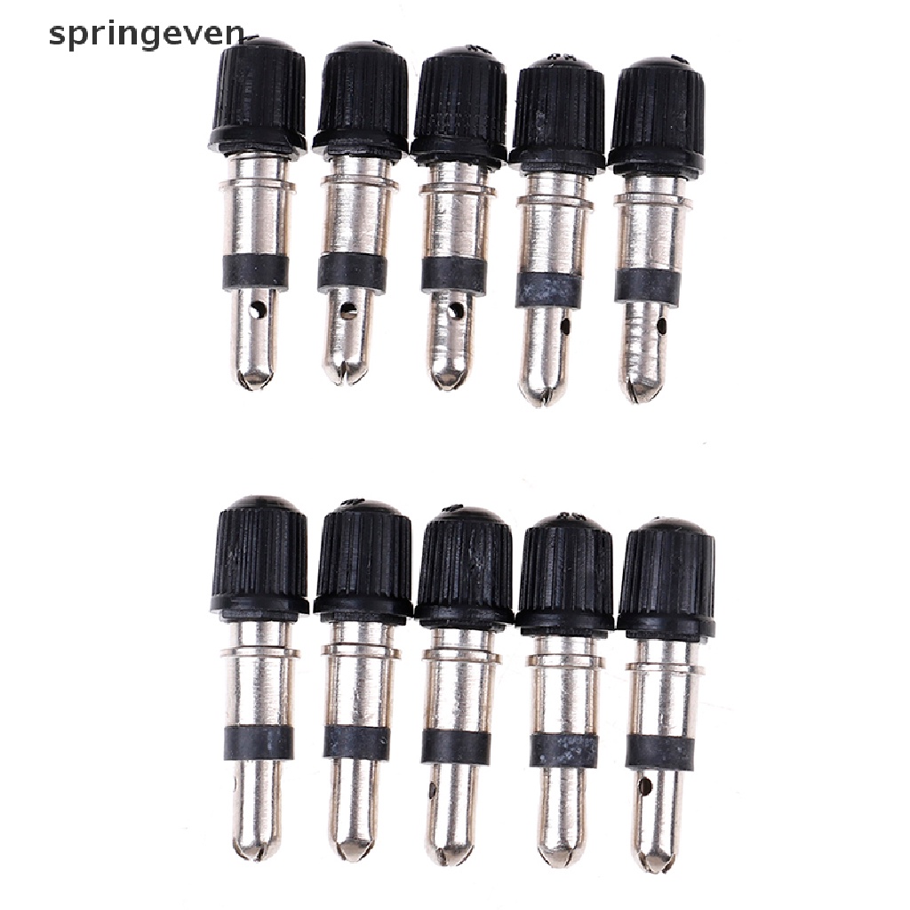 Bộ 10 Lõi Van Xe Đạp Bằng Đồng Không Săm Tháo Rời Được