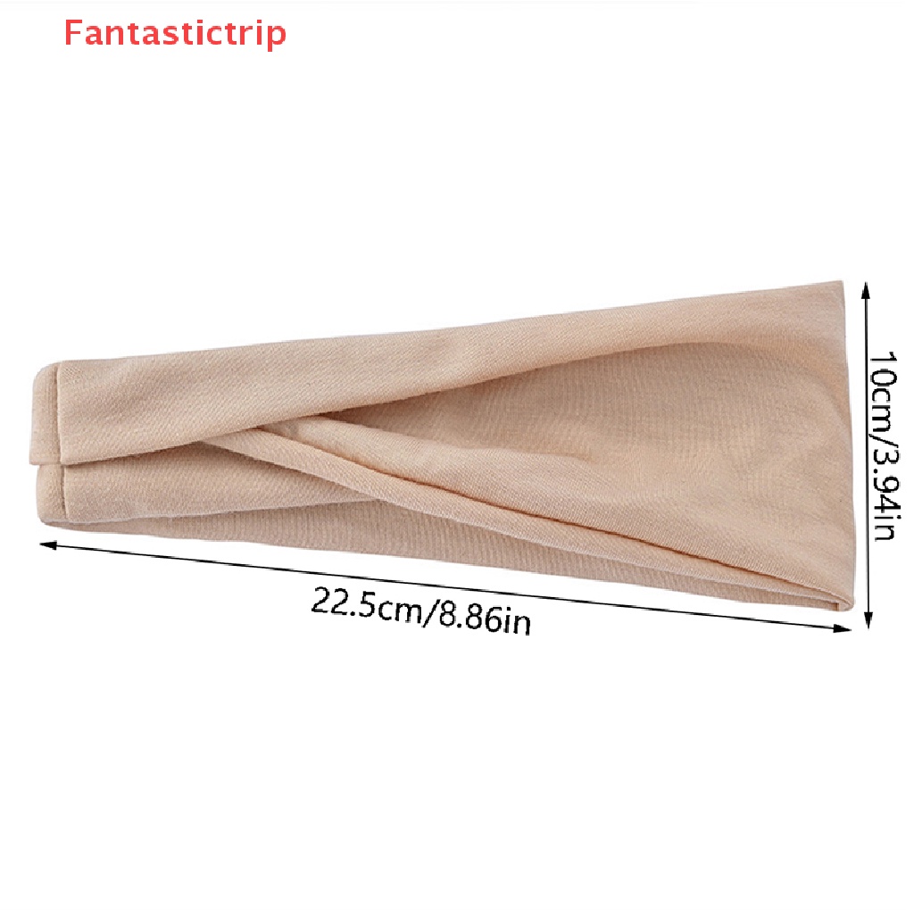 Băng Đô Cài Tóc Co Giãn Thời Trang Tập Yoga Cho Nữ