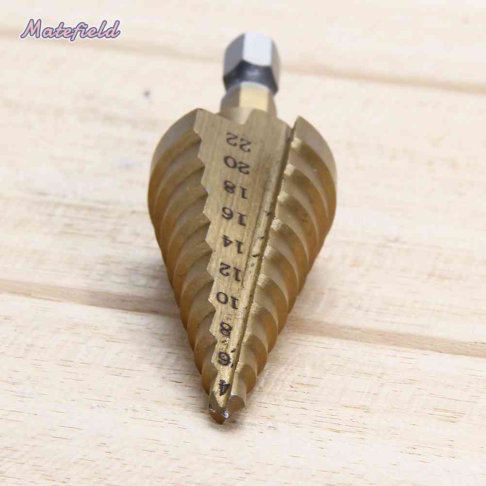 Mũi Khoan Lỗ 4-22MM HSS 4241 Bằng Titan