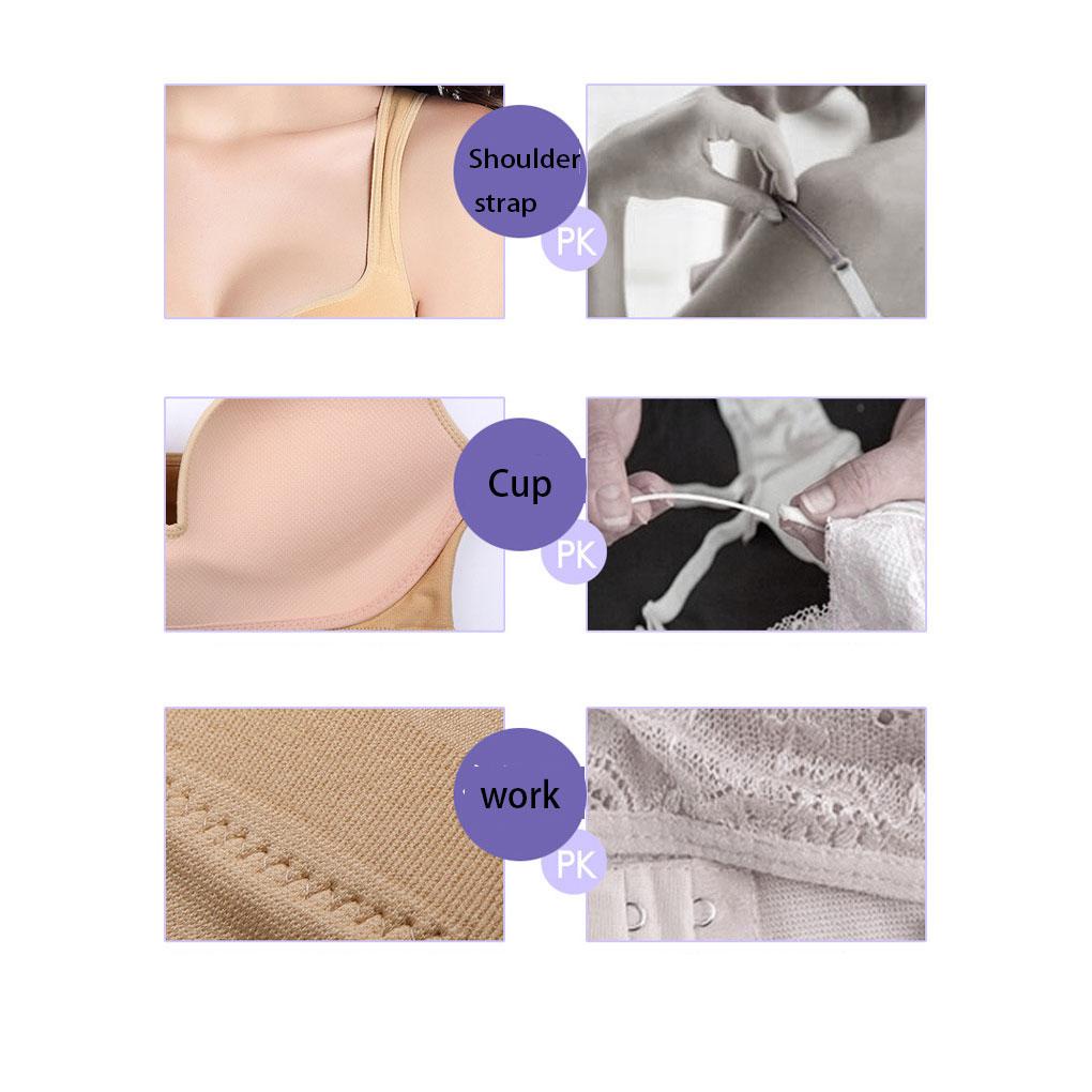 Áo Lót Thể Thao Nâng Ngực Màu Trơn Không Đường May Chuyên Nghiệp Cho Nữ