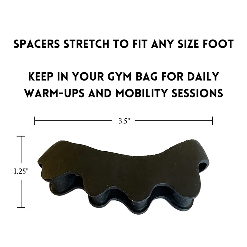 Set 10 Cặp Đệm Tách Ngón Chân Để Tập Thể Dục Đa Năng