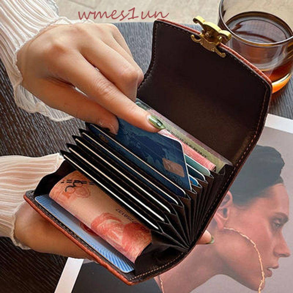 Ví Nhỏ Đựng Tiền Xu WMES15H Đa Chức Năng In Chữ Ngọt Ngào Thanh Lịch Cho Nữ