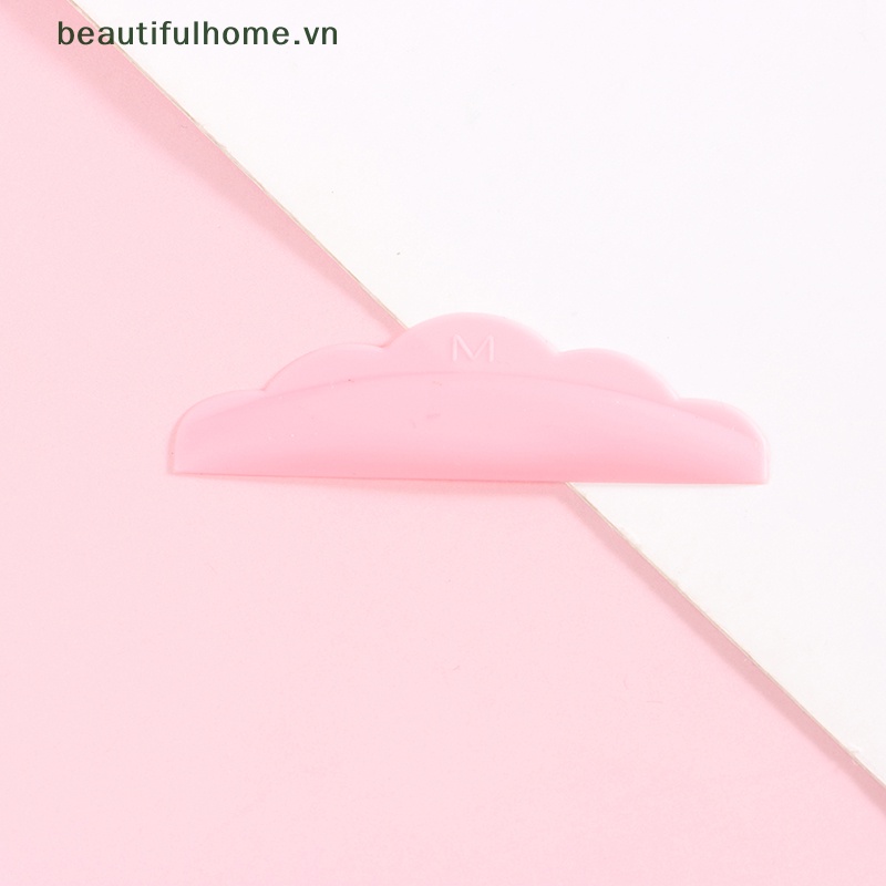 Set 5 Cặp Đệm Silicone Hỗ Trợ Uốn Cong Lông Mi Tiện Dụng