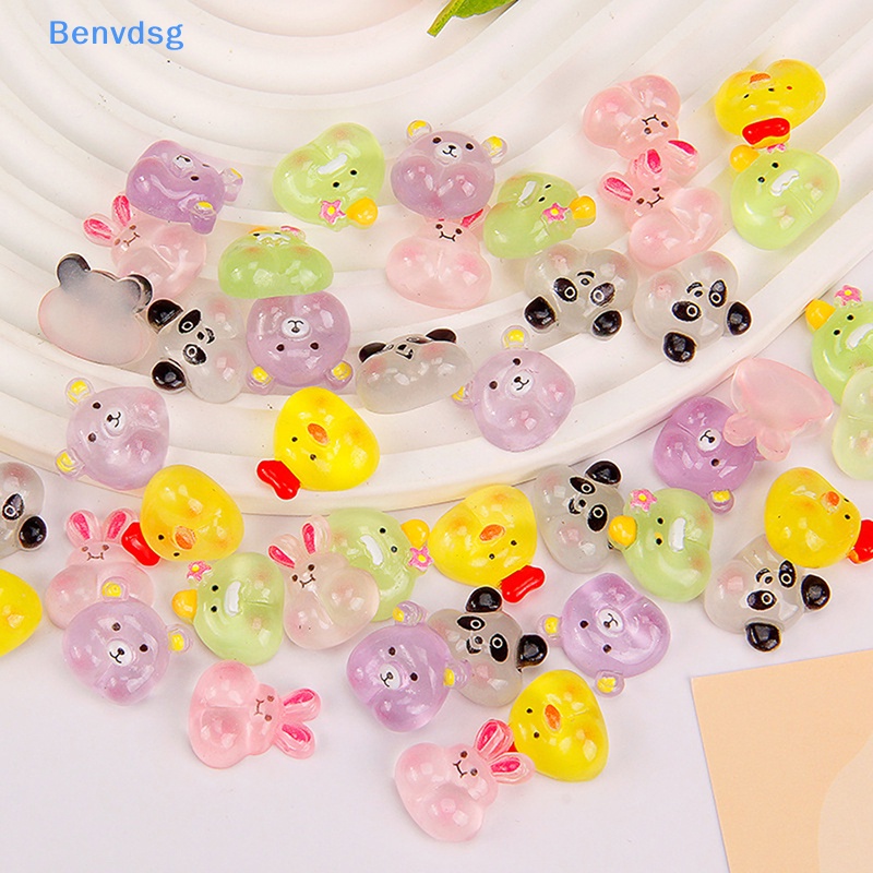 Bộ 10 Động Vật Hoạt Hình Phát Sáng Tự Làm Bằng Nhựa Resin