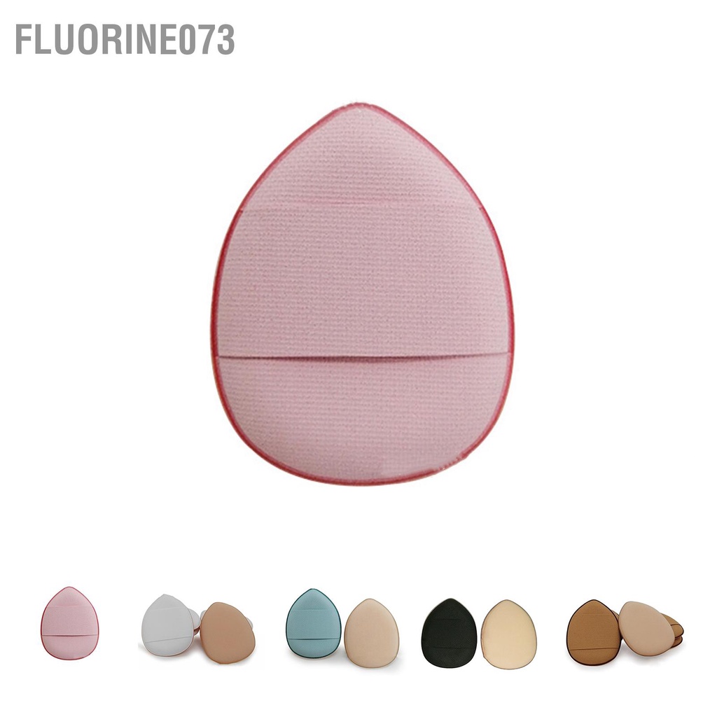 Fluorine073 Mút trang điểm mini Finger Powder Puffs che khuyết siêu mềm cho kem nền mỹ phẩm cơ thể