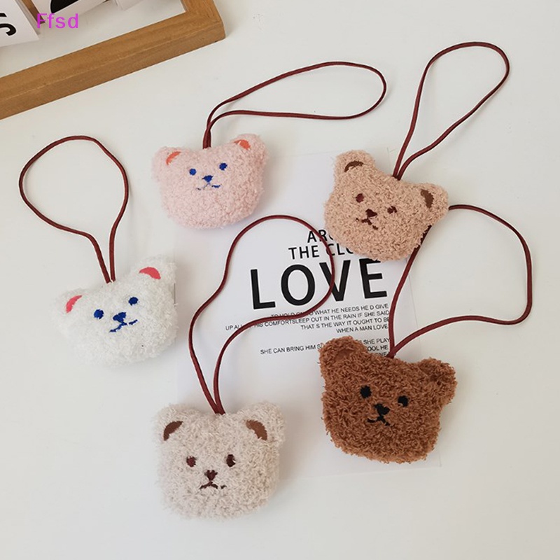 {Ffsd} Mặt Dây Chuyền Hình Gấu Bông Dễ Thương Trang Trí Tên Trẻ Em * Bán Chạy