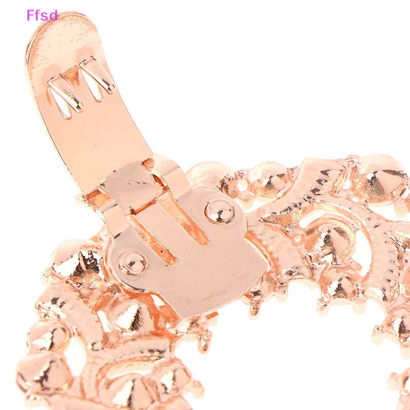 1 Kẹp Đính Đá Trang Trí Giày Cao Gót Cho Cô Dâu