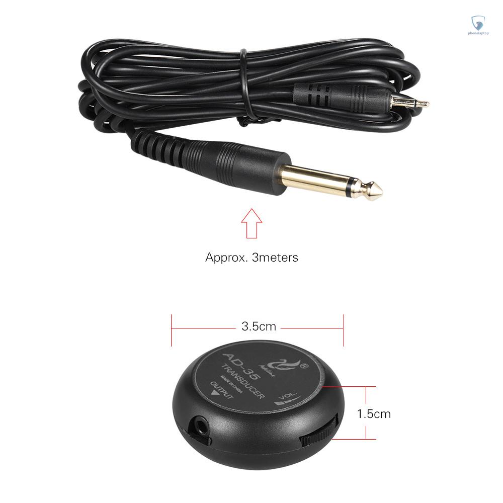 Thiết Bị Truyền Nhận Tín Hiệu Adeline AD-35 Mini Với Giắc Cắm 6.35mm Dài 3M Cho Đàn Guitar / Violin / Ukulele