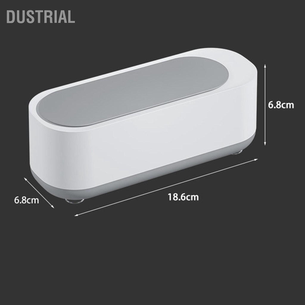 * Máy làm sạch mắt kính dùng sóng siêu âm cỡ nhỏ thiết kế di động sử dụng tại nhà Dustrial B.