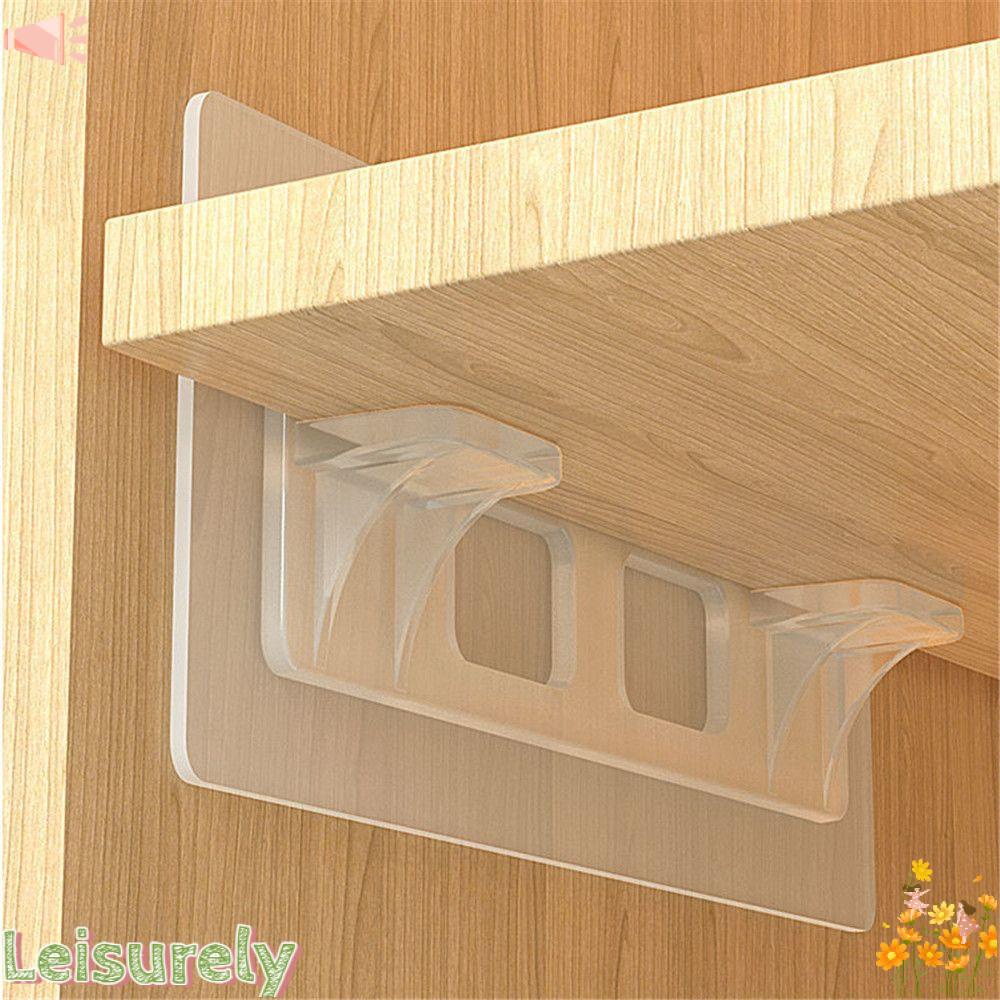 Giá đỡ gắn kệ tủ đựng đồ không để lại dấu vết tiện dụng