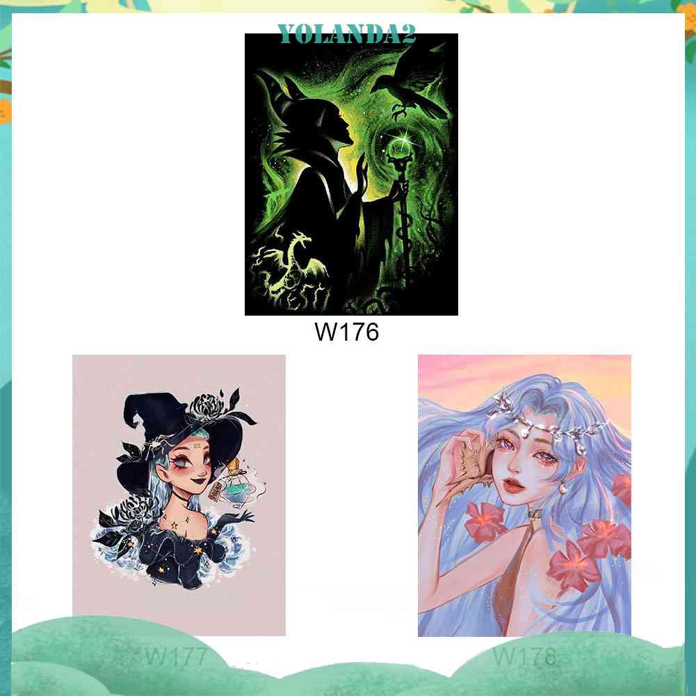 Bộ Tranh Đính Đá 5D Họa Tiết Hoạt Hình Độc Đáo DIY Dùng Trang Trí Nhà Cửa