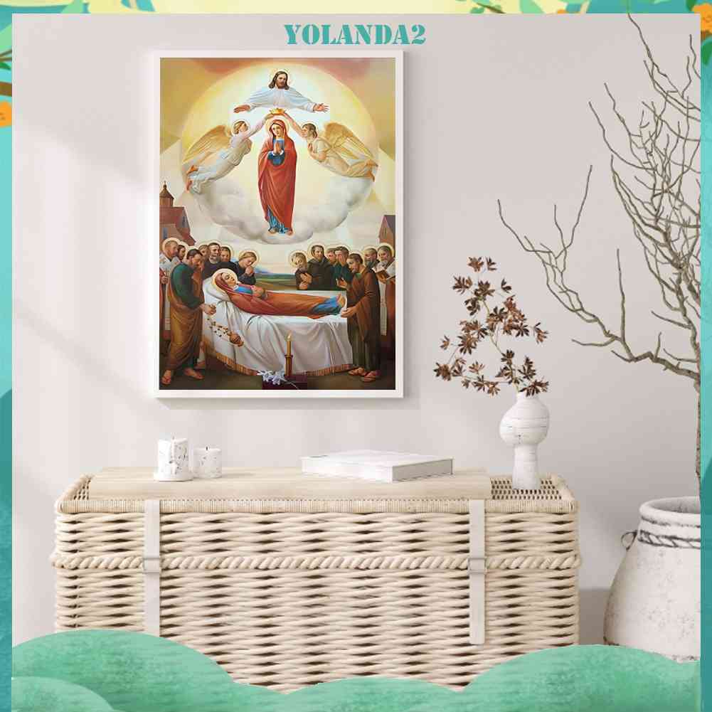 Tranh Đính Đá Kim Cương Toàn Bộ 5D DIY Hình Vẽ Chúa Jesus