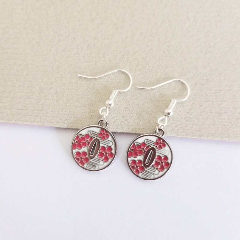 Bông Tai Dạng Kẹp Hóa Trang Nhân Vật Anime Demon Slayer