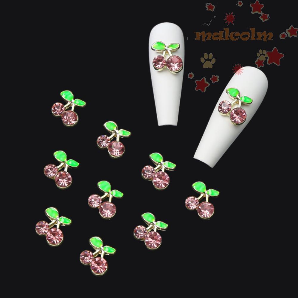 Phụ Kiện Trang Trí Móng Tay 3D Hình Hoa Và Ngôi Sao Thời Trang Cho Nữ