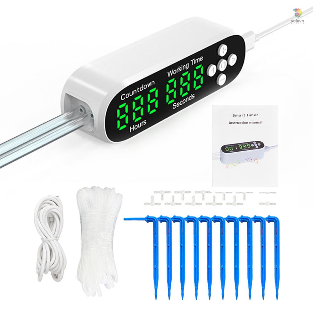 Thiết Bị Điều Khiển Tưới Nước Tự Động Thông Minh Cho Hệ Thống Tưới Nước Vườn 10-20