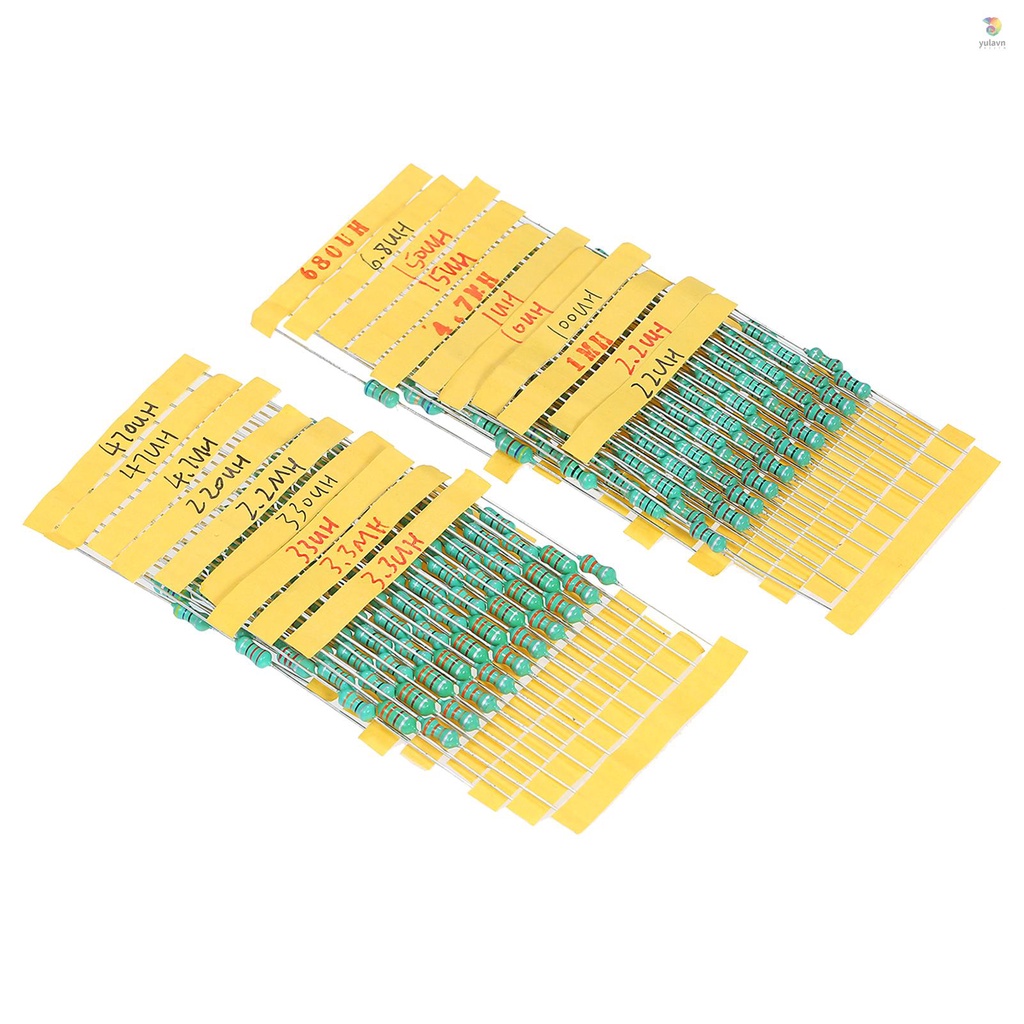 Set 200 Đầu Dò Vòng Nhiệt Độ 0510 DIP ± 10% Power 1W 20 1 / 10 / 100 / 2.2 / 22 / 220 / 3.3 / 33 / 330 / 47 / 22 / 220 / 3.3 / 330 / 47 / 30 / 13 / / 130 / / 30 / / 130 / 130 / / 130 / 30 / /