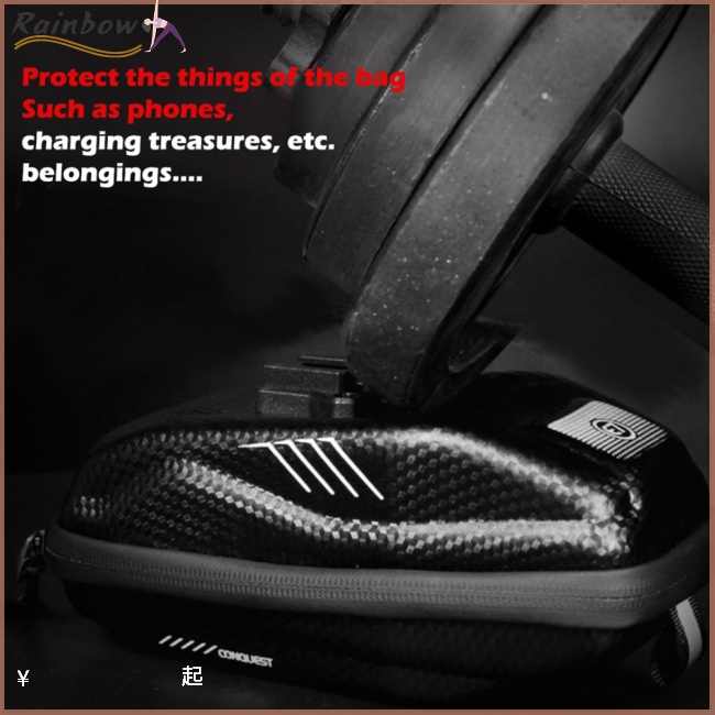 Túi Đựng Đồ Chống Sốc Gắn Dưới Yên Xe Đạp Leo Núi Dung Tích 0.8L