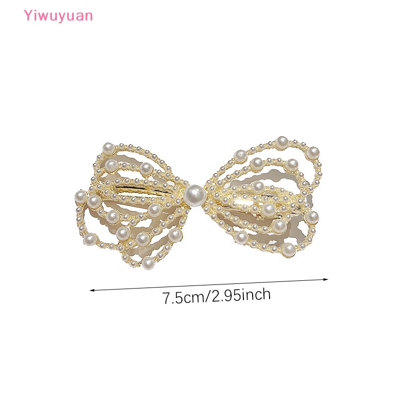 Kẹp Tóc Đính Ngọc Trai Nhân Tạo Thời Trang Cho Nữ