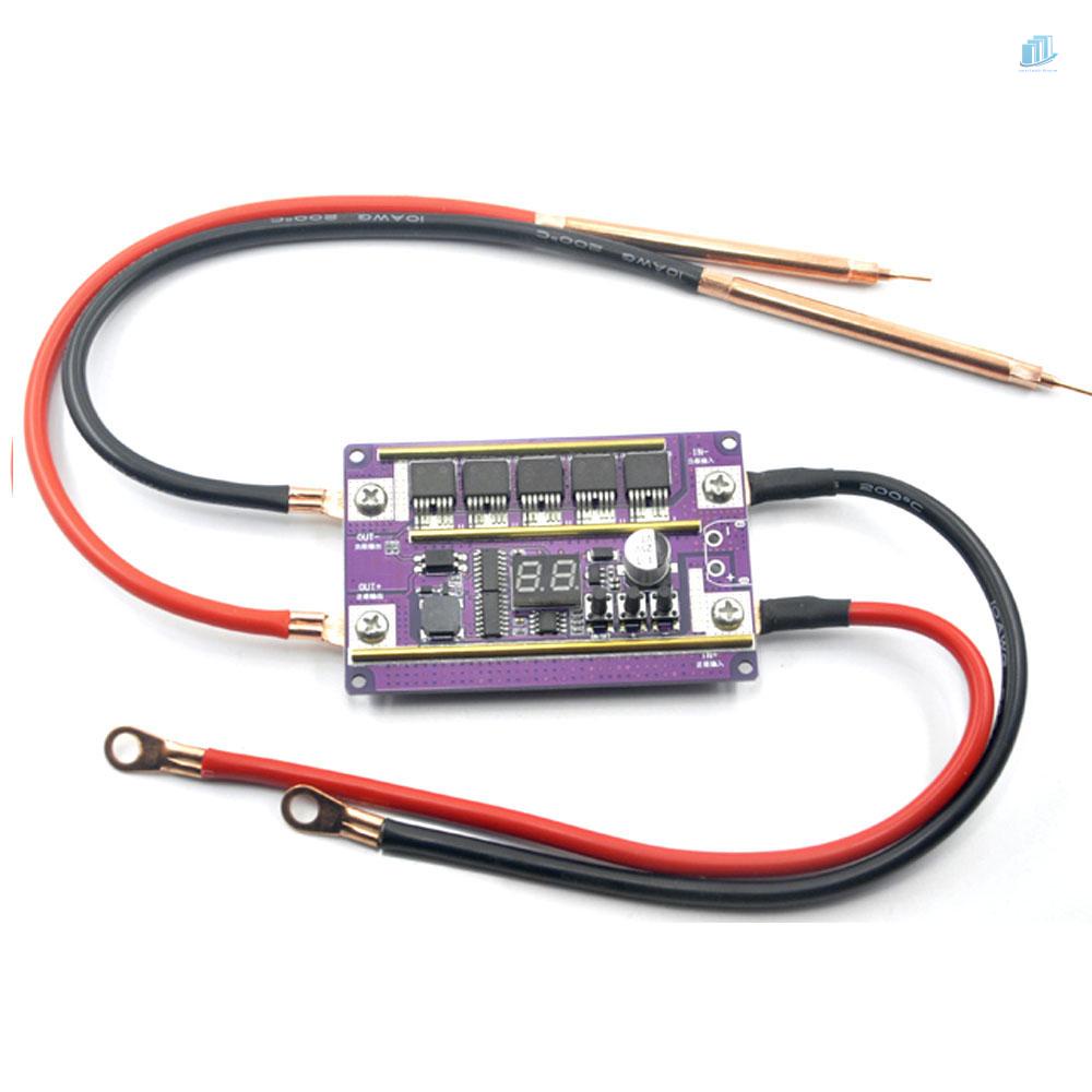 Bảng Mạch Điều Khiển 99 Bánh Răng Mini Dành Cho Pin 18650 Và Tấm Niken 0.05-0.3mm