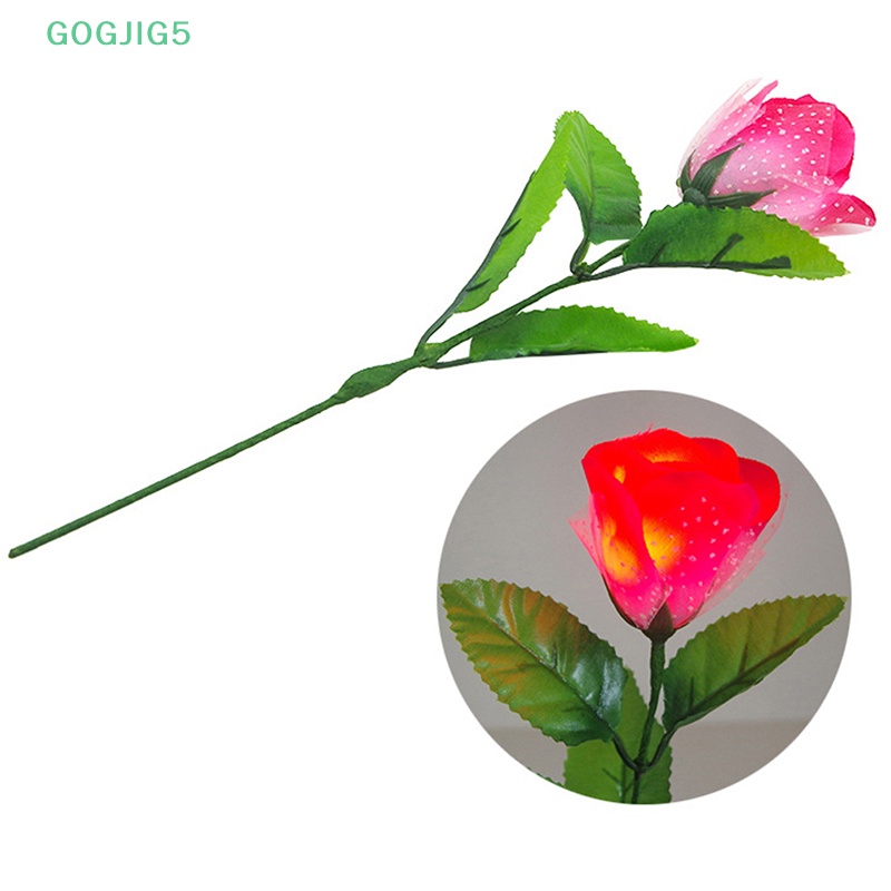 Hoa Hồng Giả Có Đèn LED Phát Sáng 29.5cm GOGJIG5