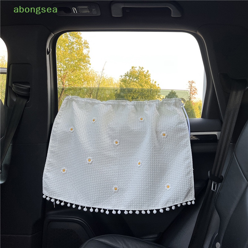 Abongsea Rèm Che Nắng Cửa Sổ Xe Hơi Chống Tia UV Họa Tiết Hoạt Hình Dễ Thương