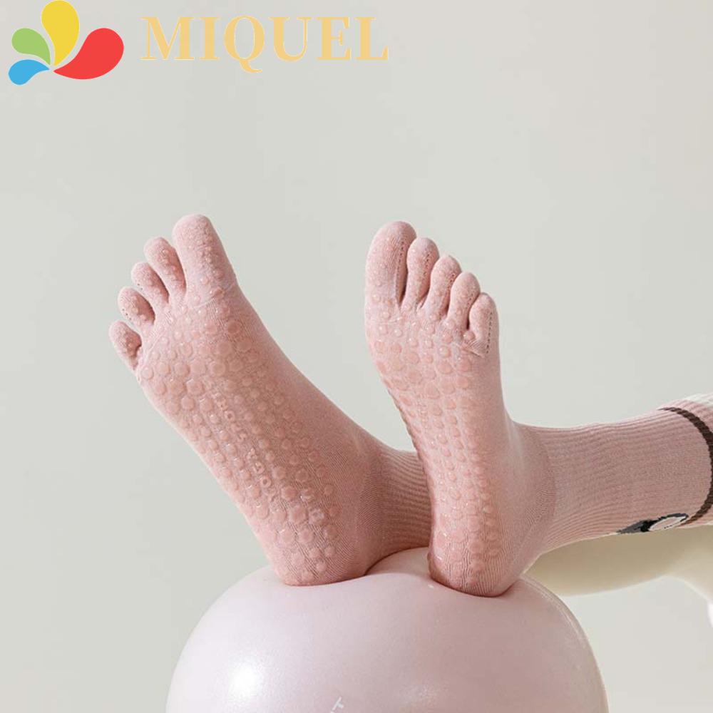 Vớ Cotton Năm Ngón Chống Trượt Thoáng Khí Thoải Mái Dành Cho Nữ