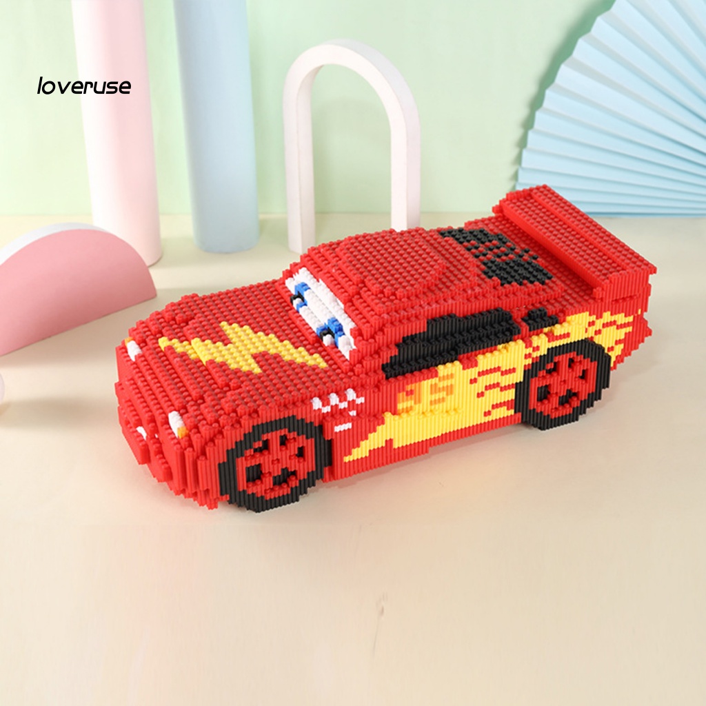 1 Đồ chơi trẻ em Lắp Ráp Hình Phương Tiện Giao Thông Hoạt Hình Đáng Yêu Dành Cho Trẻ