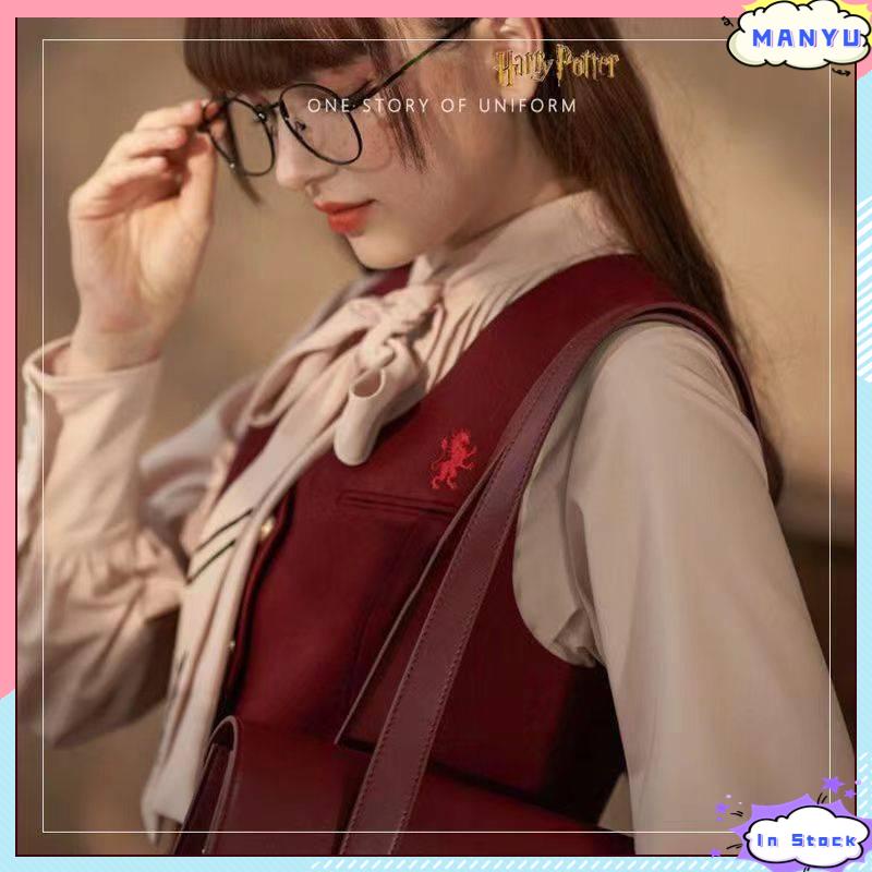 suit vest new embroidery Harry Potter British style student JK uniform vest wild outer wear college style