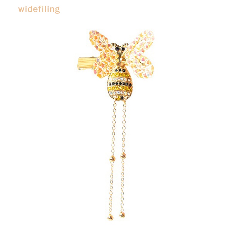 Kẹp Tóc Mái Bằng Kim Loại Hình Chú Ong Dễ Thương Cho Nữ