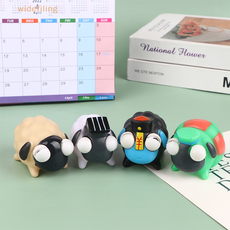 1 Đồ Chơi Bóp Hình Con Cừu / Mèo Giúp Giảm Căng Thẳng