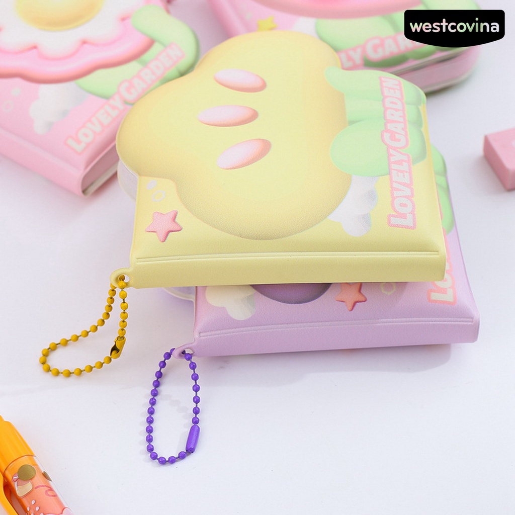 [COD]♪Bộ 4 Sổ Tay Không Dính Họa Tiết Hoạt Hình Dễ Thương