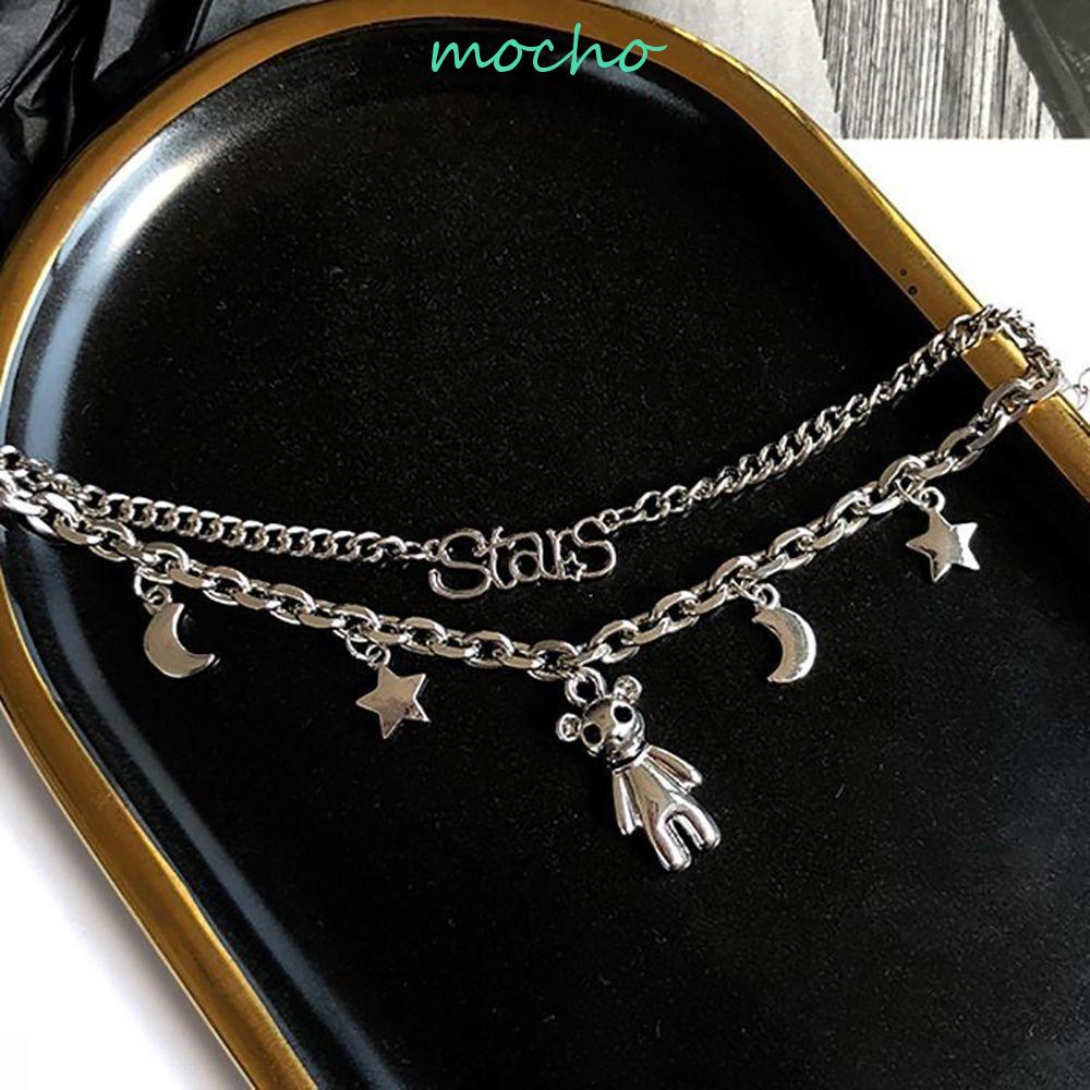 Vòng Tay Hai Lớp Bằng Hợp Kim Họa Tiết Phi Hành Gia Hoạt Hình Dễ Thương