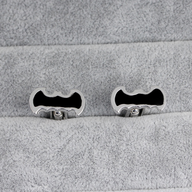 Khuy Măng Sét Hình Học Bằng Kim Loại Chất Lượng Cao Cho Áo Sơ Mi Nam