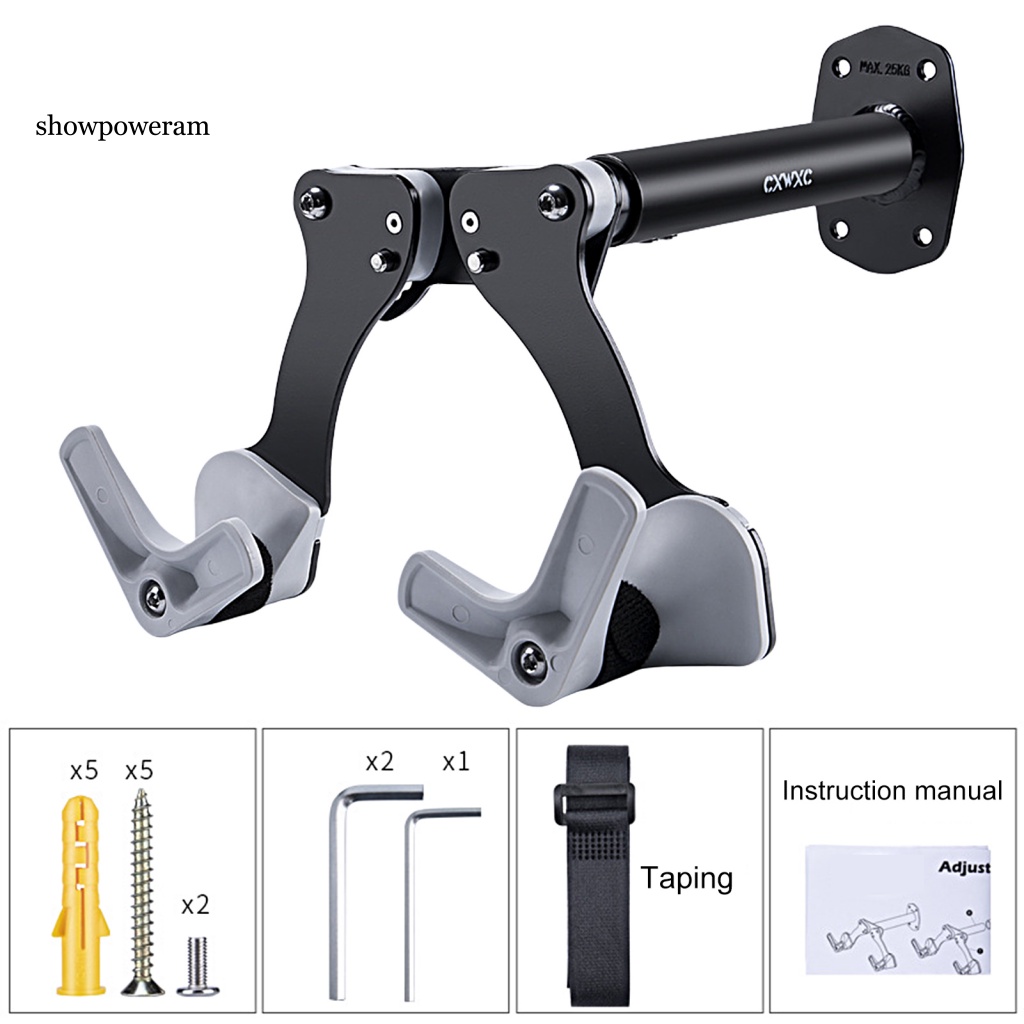 Móc Đen Gắn Tường Treo Đồ Cho Xe Đạp Leo Núi SPM